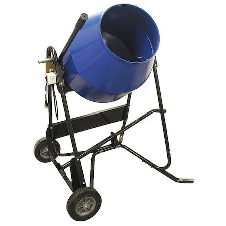 Concrete Mixer, Steel Drum, 115V, 218 lb. MPN:300DDTK
