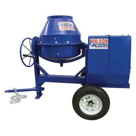 Concrete Mixer, 6 Cu. Ft., Honda Gas, 6.5HP MPN:MIX59289