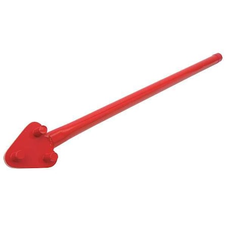 Rebar Bender, 5/8 Cap, 34 In L, Steel, Red MPN:14739
