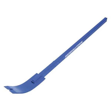 Pry Bar, 46 In. L, 1/4 In. Thick, Steel MPN:14956