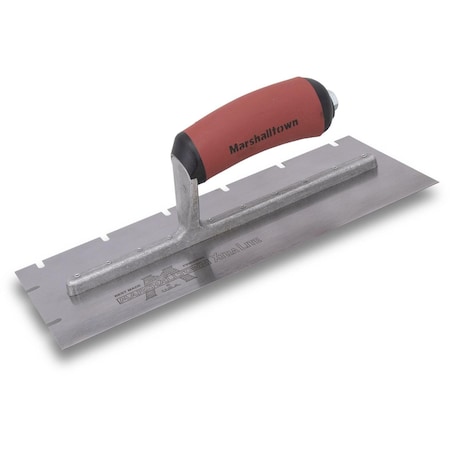 Notched Trowel, SS, 3/16