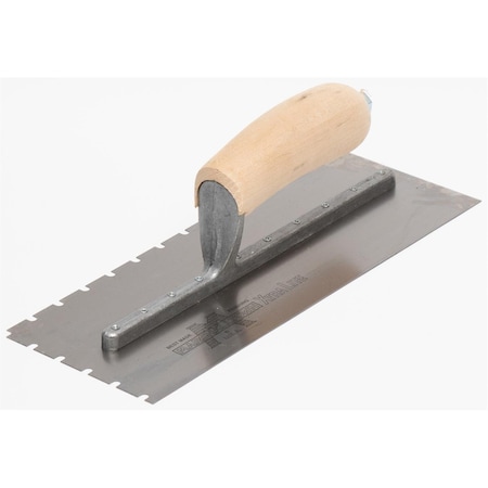 Notched Trowel, 3/16