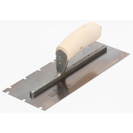 Notched Trowel, 1/4