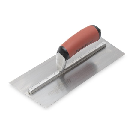 Notched Trowel, U-Hndle, 1/16