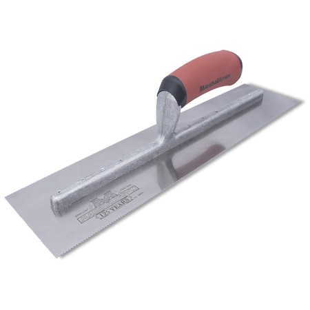 Notched Trowel, 3-Side, 1/16