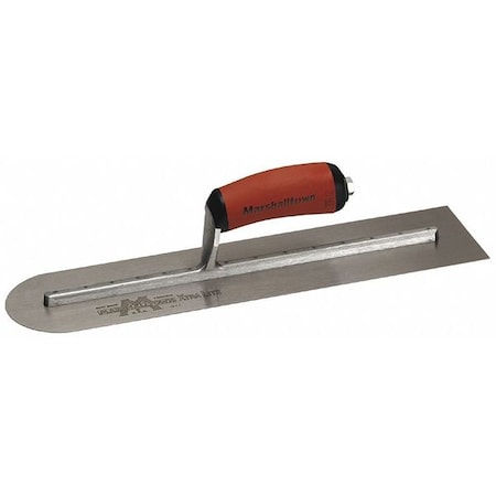 Rounded Front Trowel, 16inL, 4inW, Steel MPN:MXS66RED