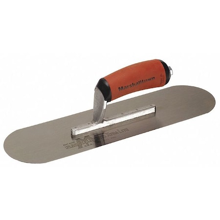 Swimming Pool Trowel, Rnd End, 16x4-1/2 In MPN:SP16SD