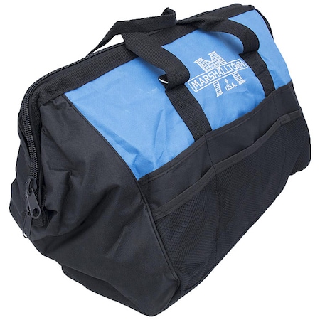 Tool Bag, Black, Nylon, 19 Pockets MPN:NB202