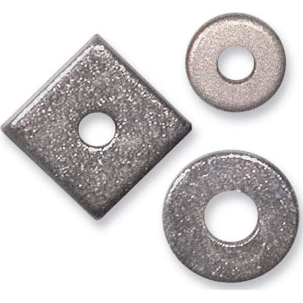 Blind Rivet Backup Washers, Material: Steel , Rivet Diameter: 0.125 , Inside Diameter: 0.125 , Outside Diameter: 0.5 , Finish: Zinc Plated  MPN:M50654