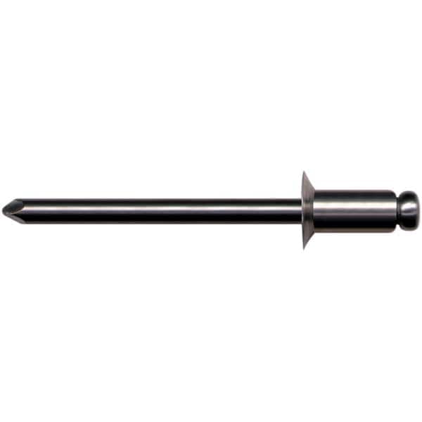 Open End Blind Rivet: Size 56, Countersunk Head, Aluminum Body, Aluminum Mandrel MPN:M70242