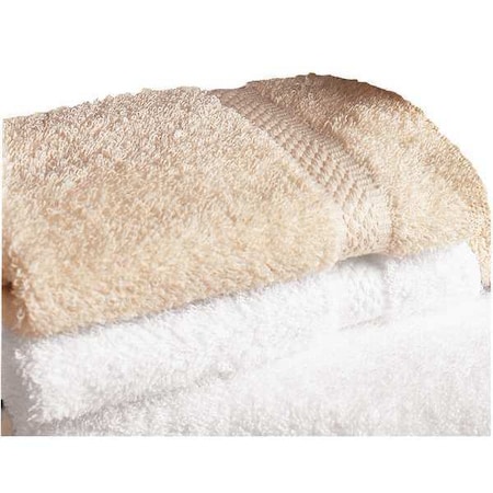 Wash Towel, Cotton, White, 1-3/4 lb., PK12 MPN:7132247