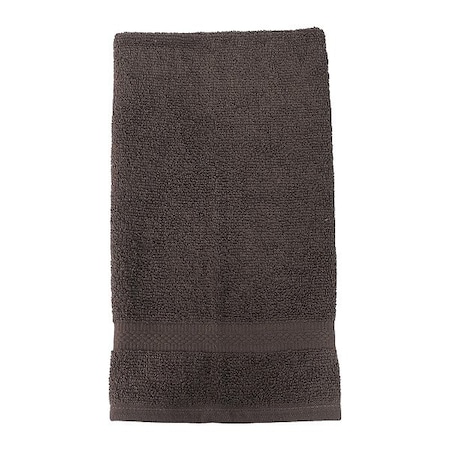 Hand Towel, 28 in L, Brown MPN:7135305