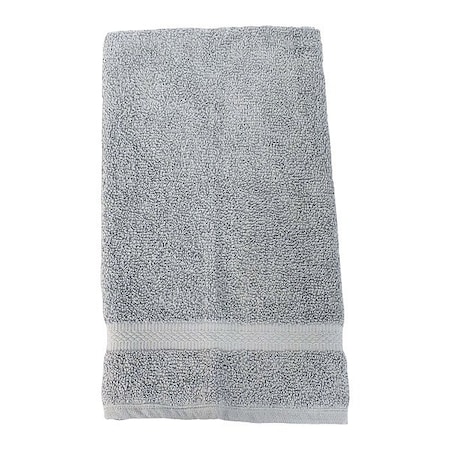 Hand Towel, 28 in L, Gray MPN:7135306