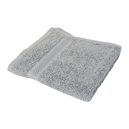 Wash Cloth, 13 in L, Gray MPN:7135311