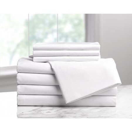 Flat Sheet, 104 in L, Fresh White, PK6 MPN:1A29702
