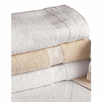 Bath Towel 25 x 54 In White PK12 MPN:7131794