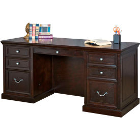 Martin Furniture Fulton Computer Credenza - Fully Assembled - Espresso FL689