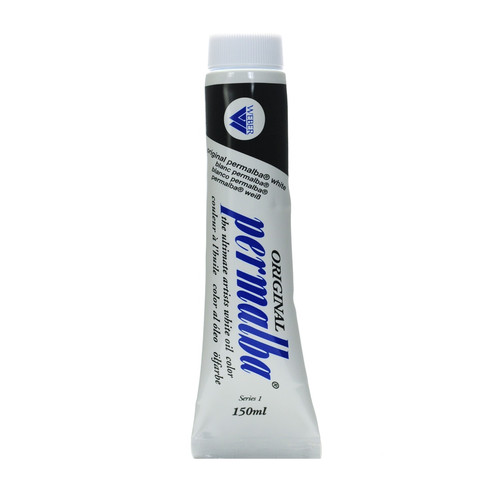 Martin F. Weber Martin/F. Weber Original Permalba Oil Color, 150 mL, White MPN:2758