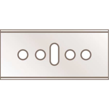 Four Sided Replacment Blade, 1-17/32