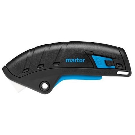 Ergonomic, squeeze grip safety knife, Retractable 128 mm L MPN:1240019.17
