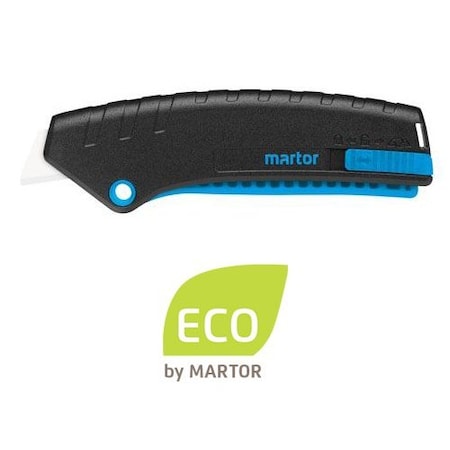 Squeeze-grip safety knife, ceramic blade, Retractable 139 mm L MPN:1250019.17