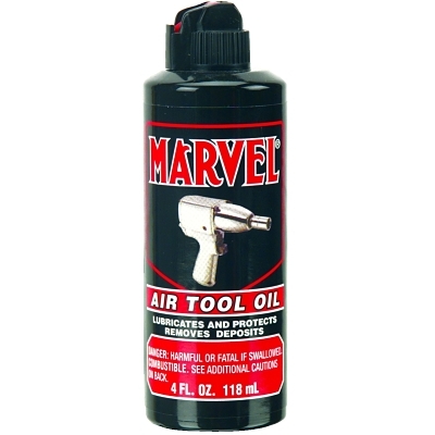4OZ Can w/Spout Marvel Air Tool Oil MPN:MM080R