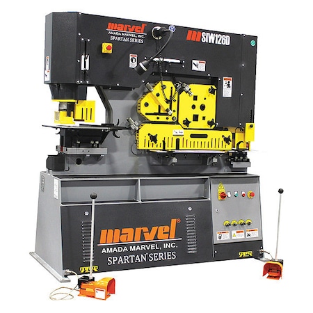Hydraulic Ironworker, 95 tons Max. Force MPN:MSIW126D