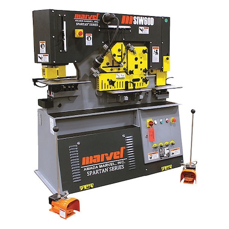 Hydraulic Ironworker, 50 tons Max. Force MPN:MSIW60D