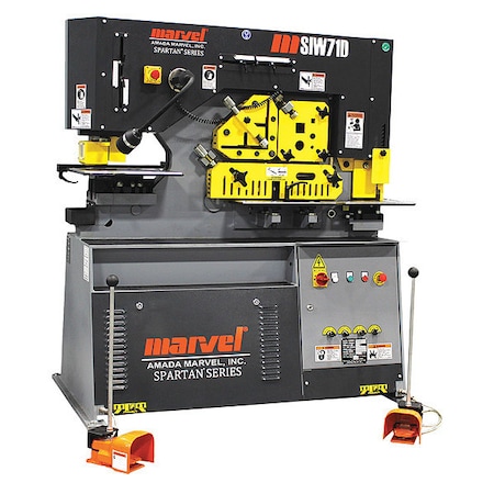 Hydraulic Ironworker, 62 tons Max. Force MPN:MSIW71D