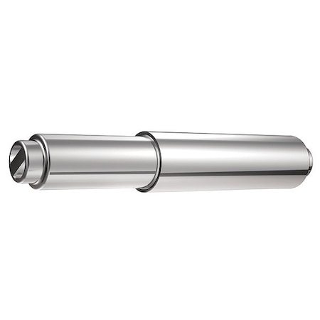 Toilet Paper Roll Spindle, Plastic, Silver MPN:YB8099CH