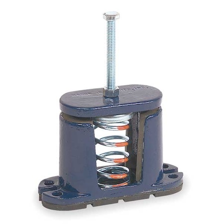 Floor-Mount Vibration Isolator, 4 1/2