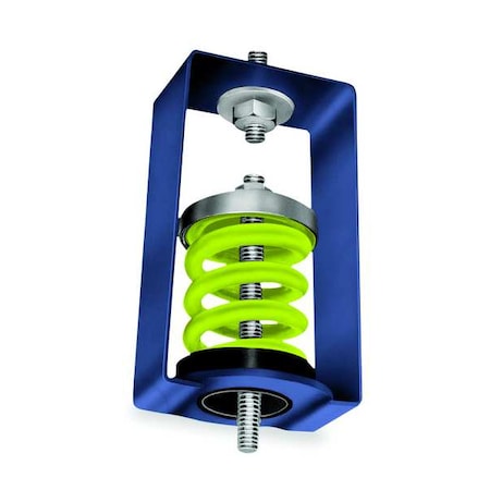 Vibration Isolator, Spring, 940 to 1250lb. MPN:5C151