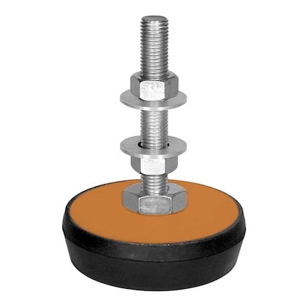 Machine Leveling Mount, 3000 Lb Max Cap MPN:MLS3000