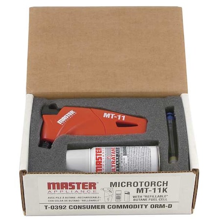 Microtorch, Palm Size, Butane MPN:MT-11K