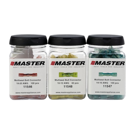 Butt Splice Connector Jar, 10-12 AWG, Yel MPN:11548