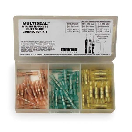Crimp Connctor Kit, Crimp Trminls, 50 pcs. MPN:11823