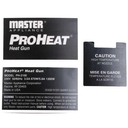 Label 220V MPN:35024