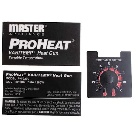 Label 220V, PK3 MPN:35039