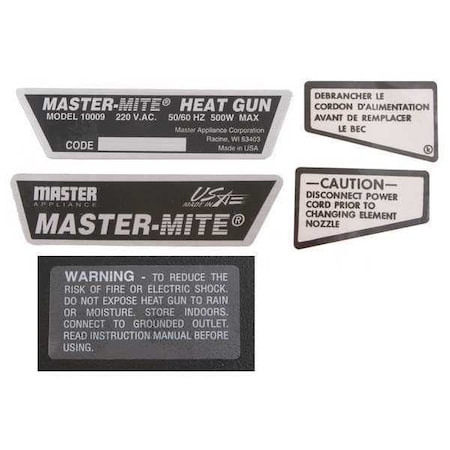 Label for Housing MPN:35274