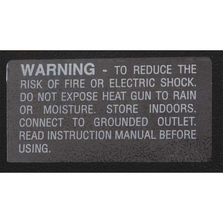Warning Label MPN:51411