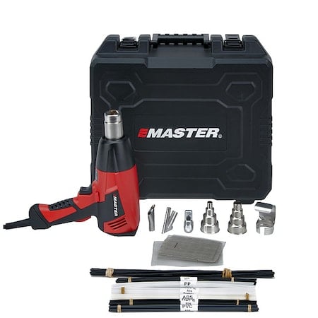 Professional Plastic Welding Kit, Corded Powered, 120V AC, Pistol Handle MPN:PH-1400A-00-WK