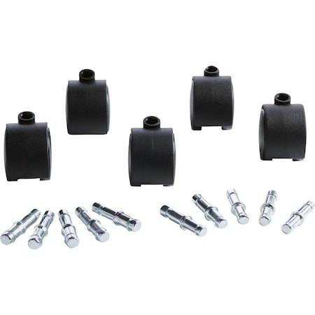Duet Hard-Wheel Casters, 0.44