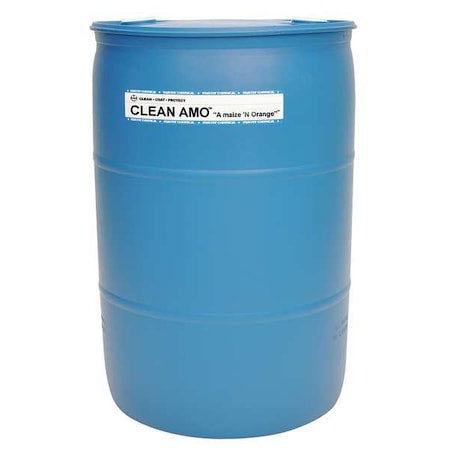Solvent Cleaner/Degreaser, 54 Gal Drum, Liquid, Clear MPN:CLAMO-54G