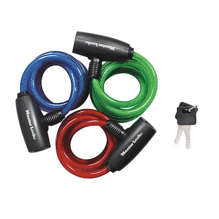 Keyed Cable Locks Kit, PK3 MPN:8127TRI