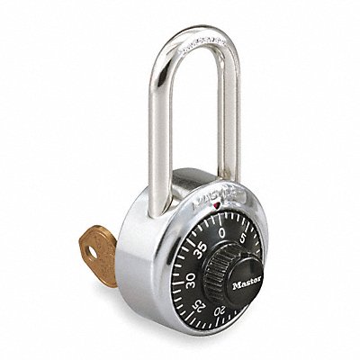 Combination Padlock 2 in Round Silver MPN:1525LF