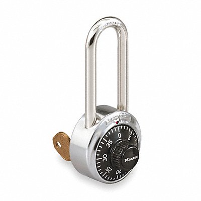 Combination Padlock 2 in Round Silver MPN:1525LH