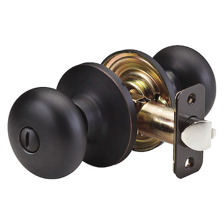 Knob Lockset, Biscuit Style, Aged Bronze MPN:BC0312PBOX