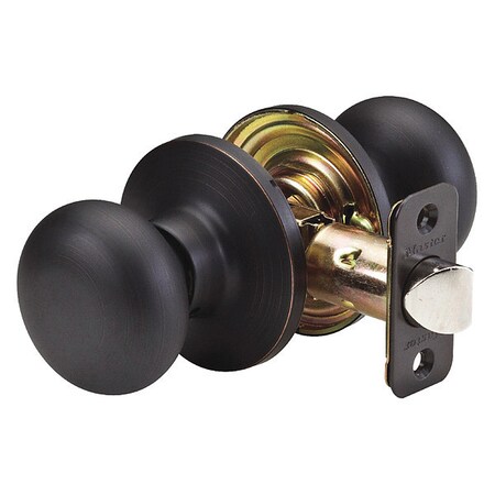 Knob Lockset, Biscuit Style, Aged Bronze MPN:BC0412PBOX