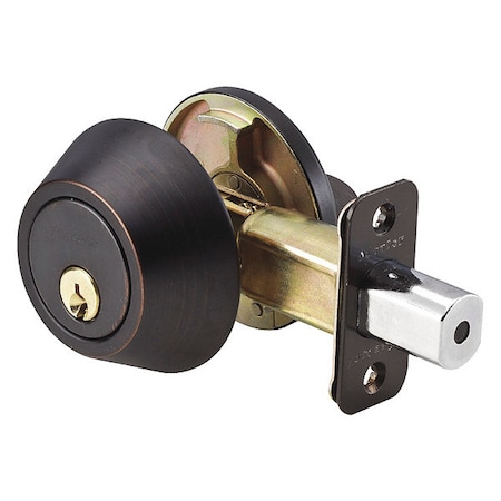 Deadbolt, Aged Bronze, Single Cylinder MPN:DS0612PKA