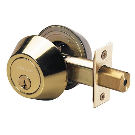 Deadbolt, Bright Brass, Single Cylinder MPN:DS0703KA4S